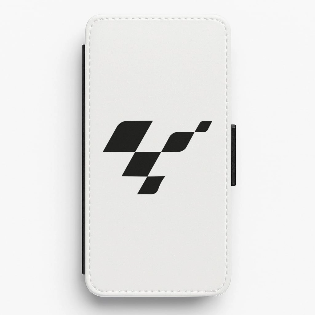 Rugged Design Style logo - Motorbike Flip / Wallet Phone Case