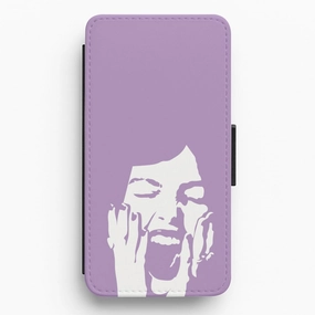 Scream - Olivia Flip / Wallet Phone Case Luxury Layer Texture Premium Look