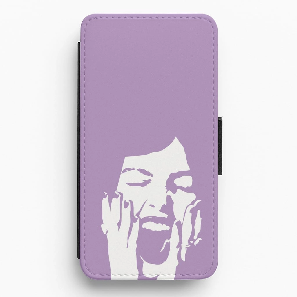 Scream - Olivia Flip / Wallet Phone Case Luxury Layer Texture Premium Look