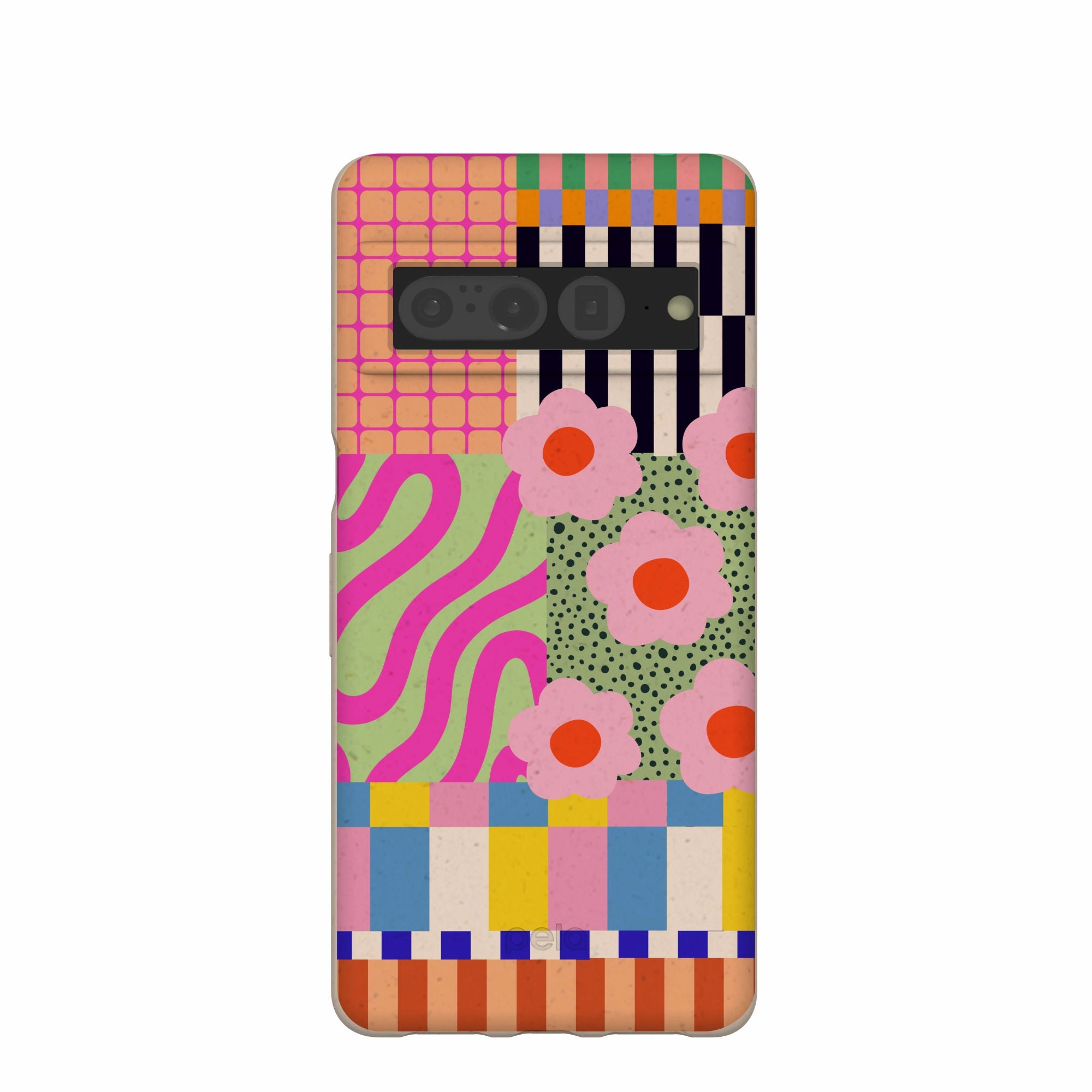 Stylish Detail Clear Design Seashell Abstract Cake Google Pixel 7 Pro Case