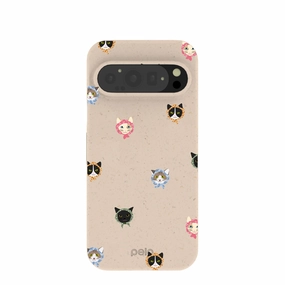 Seashell Cat Couture Google Pixel 9/9 Pro Case Comfort Edge