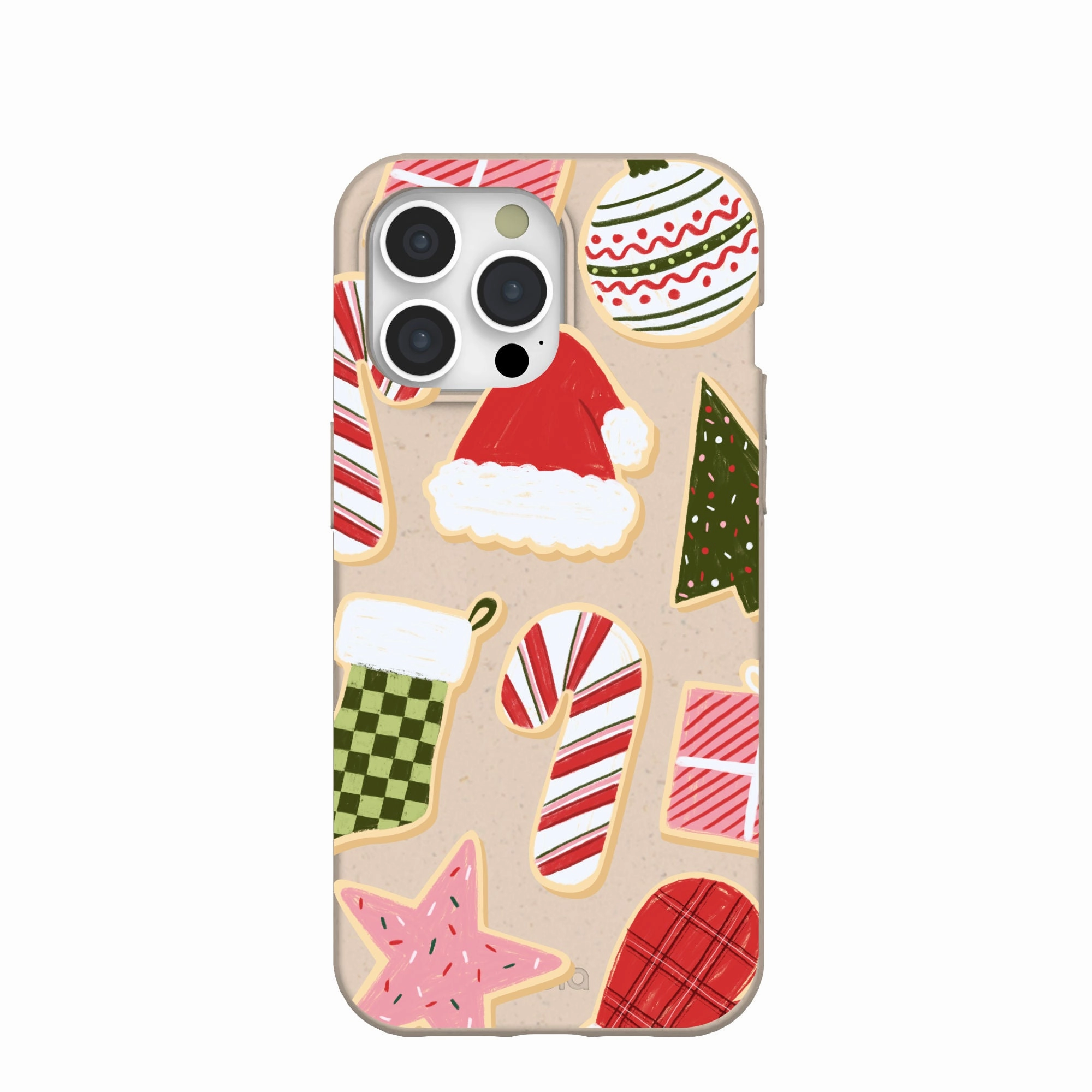 Seashell Festive Cookies iPhone 15 Pro Max Case Drop Shield