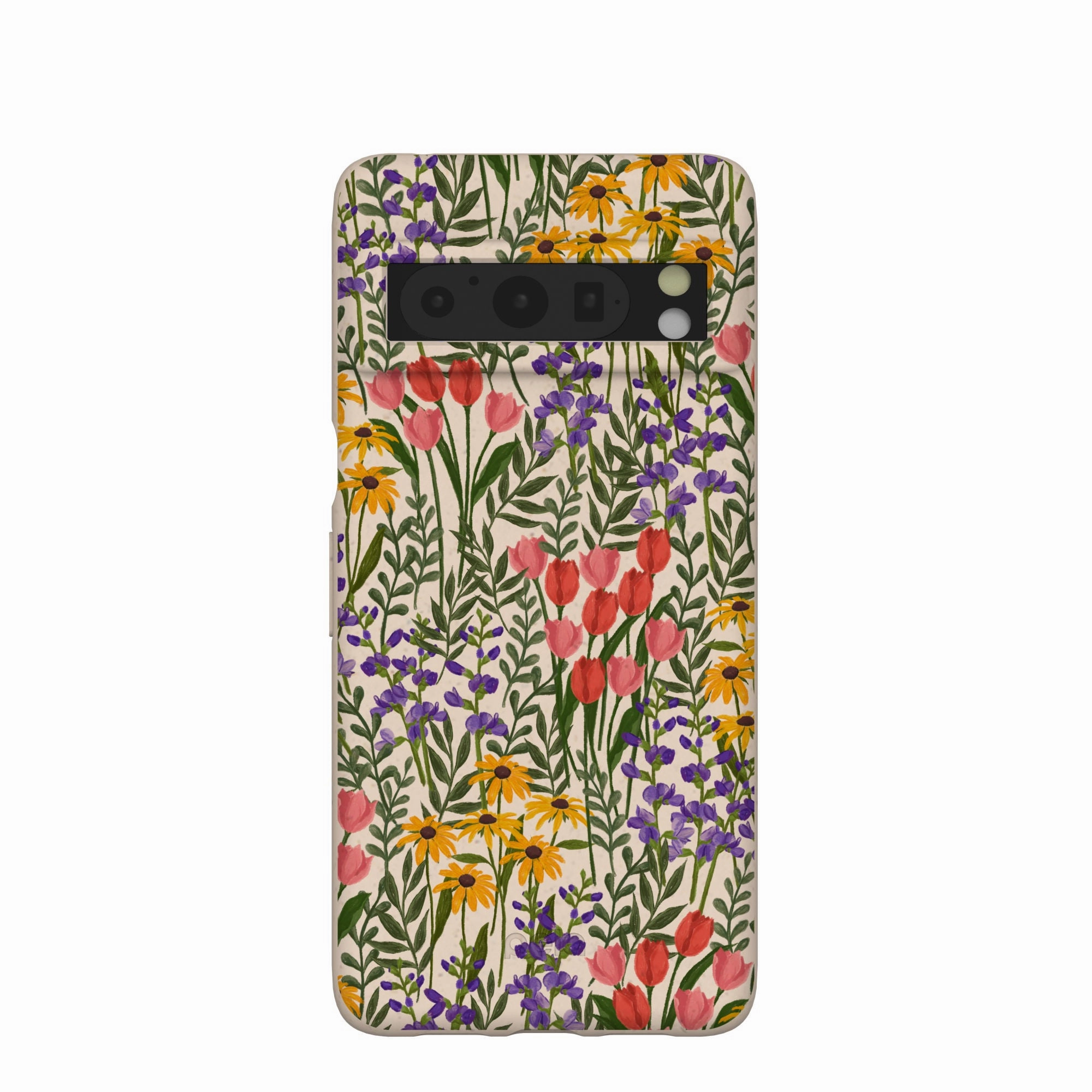 Modern Build Texture Vibrant Finish Seashell Flower Field Google Pixel 8 Pro Case