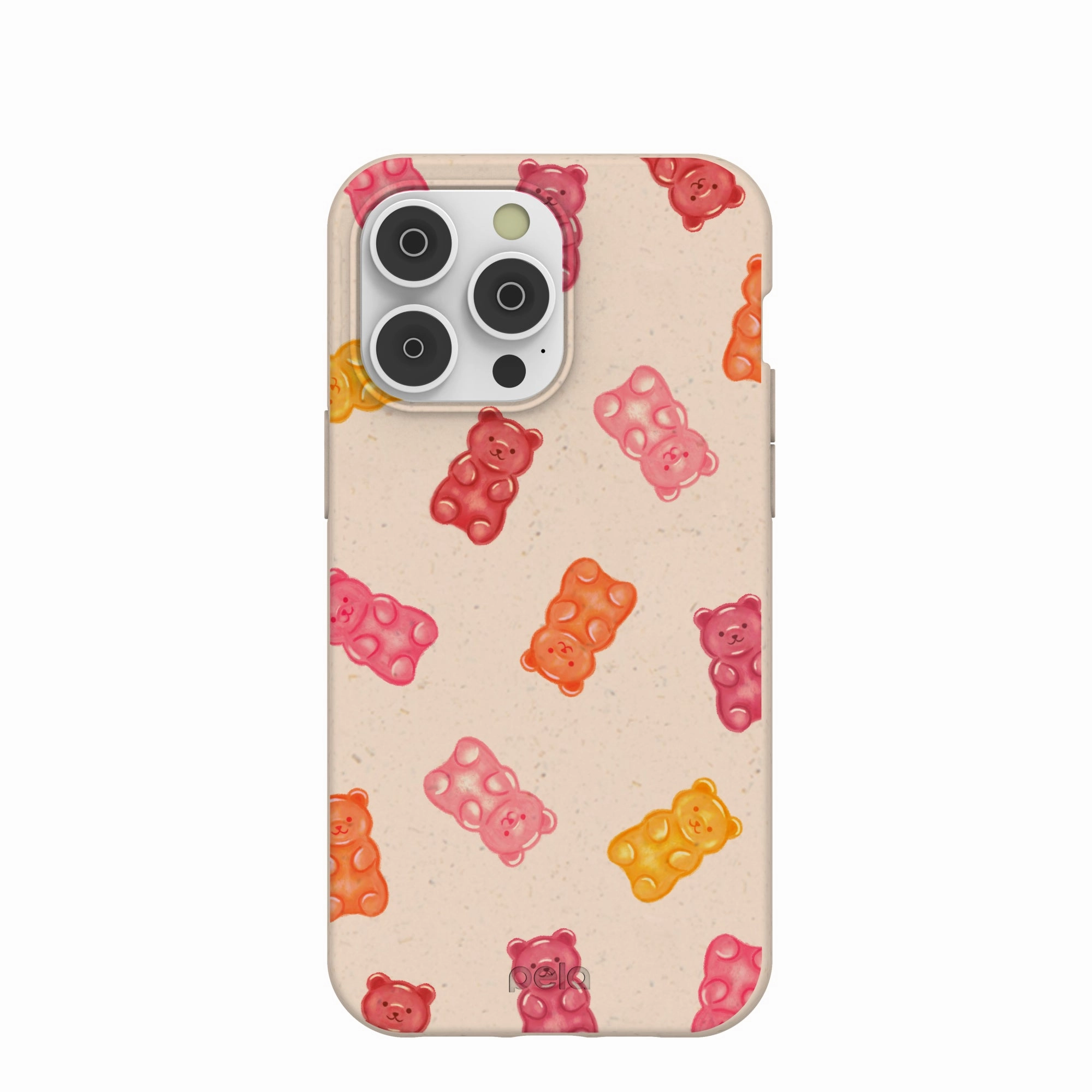 Modern Texture Look Seashell Gummy Bears iPhone 14 Pro Max Case