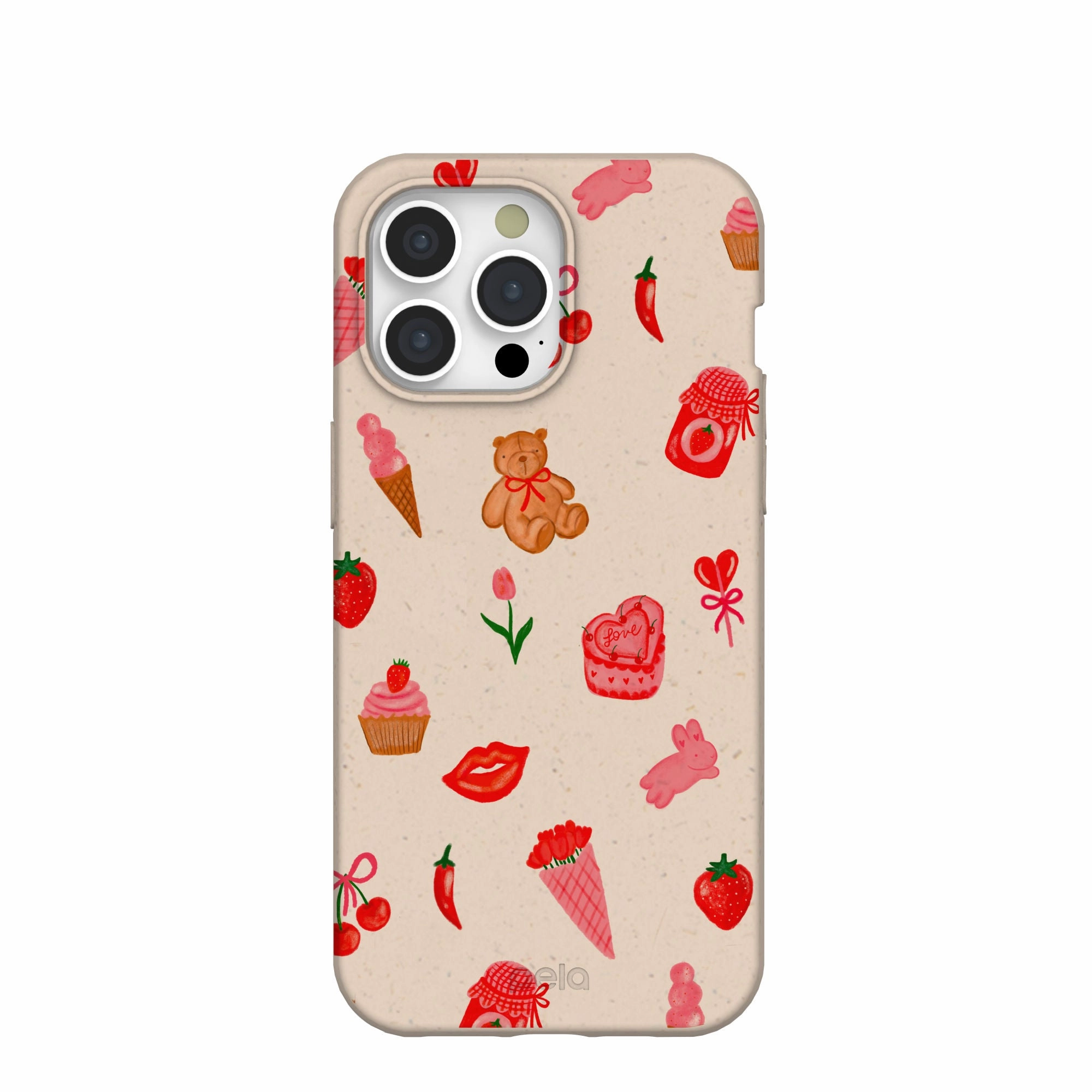 Seashell Iconic Love iPhone 15 Pro Max Case Soft Cushion Shock Resistant