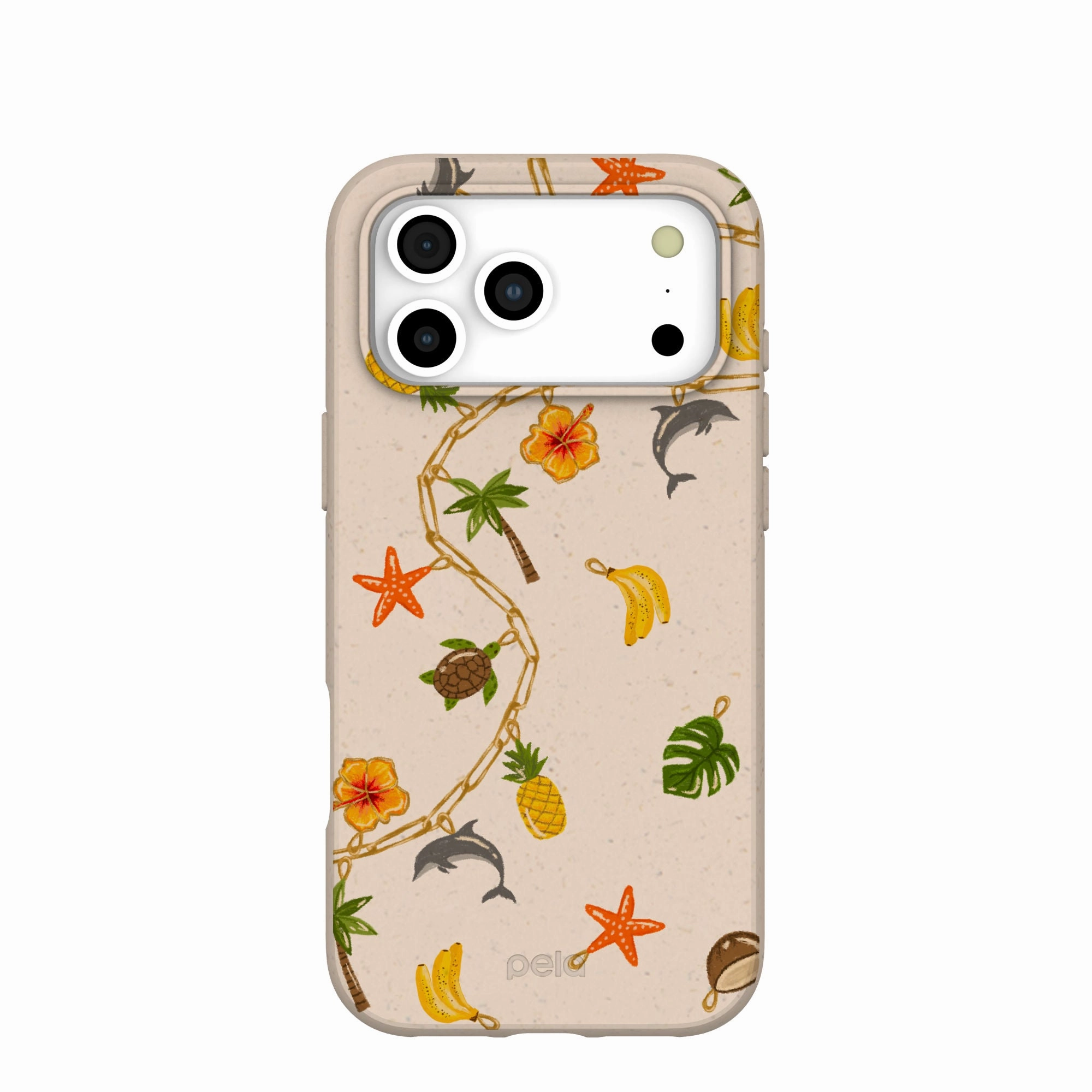 Seashell Island Charms iPhone 17 Pro Max Case Enhanced Comfort Comfort touch