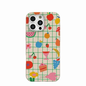 Transparent Shell Soft Detail Seashell Picnic Day iPhone 16 Pro Max Case