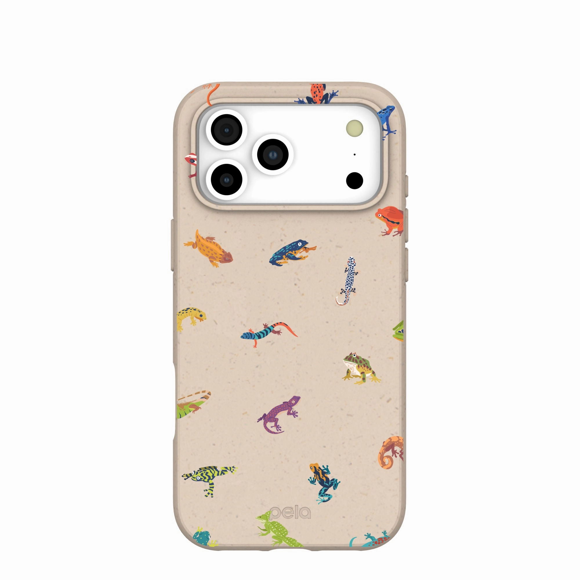 Seashell Tiny Amphibians iPhone 17 Pro Max Case Soft touch layer