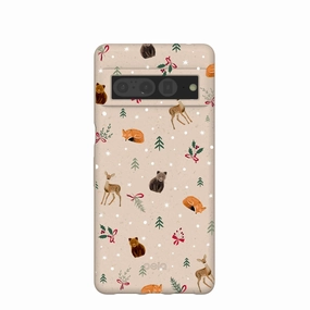 Seashell Winter Woodland Google Pixel 7 Pro Case Polished Layer