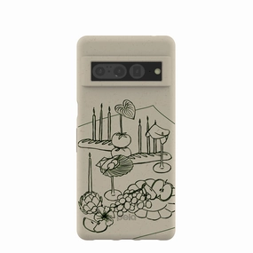 Minimal Edge Minimal Texture London Fog A Soiree Google Pixel 7 Pro Case