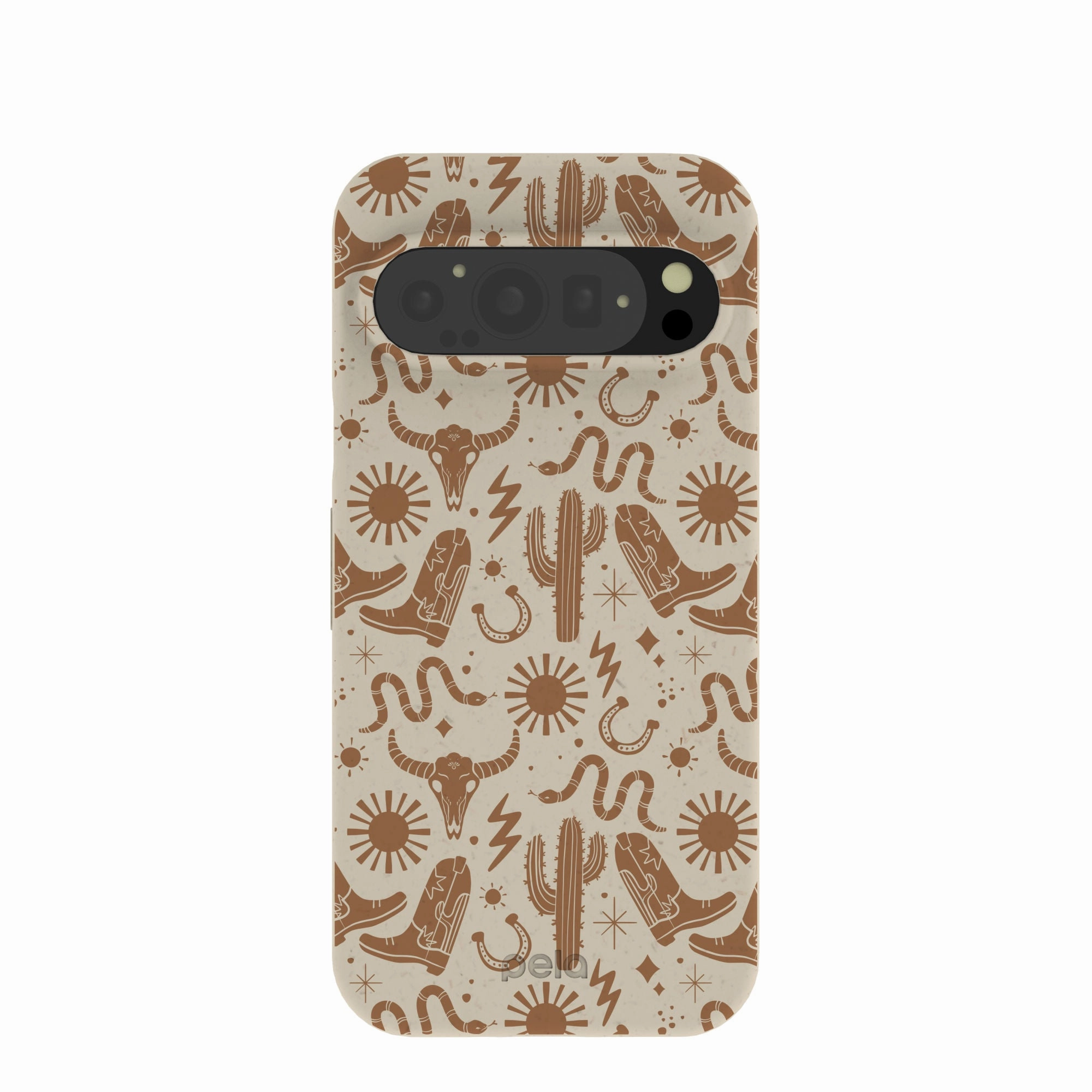 Luxury Texture Smooth Pattern Finish London Fog Wild West Google Pixel 9/9 Pro Case