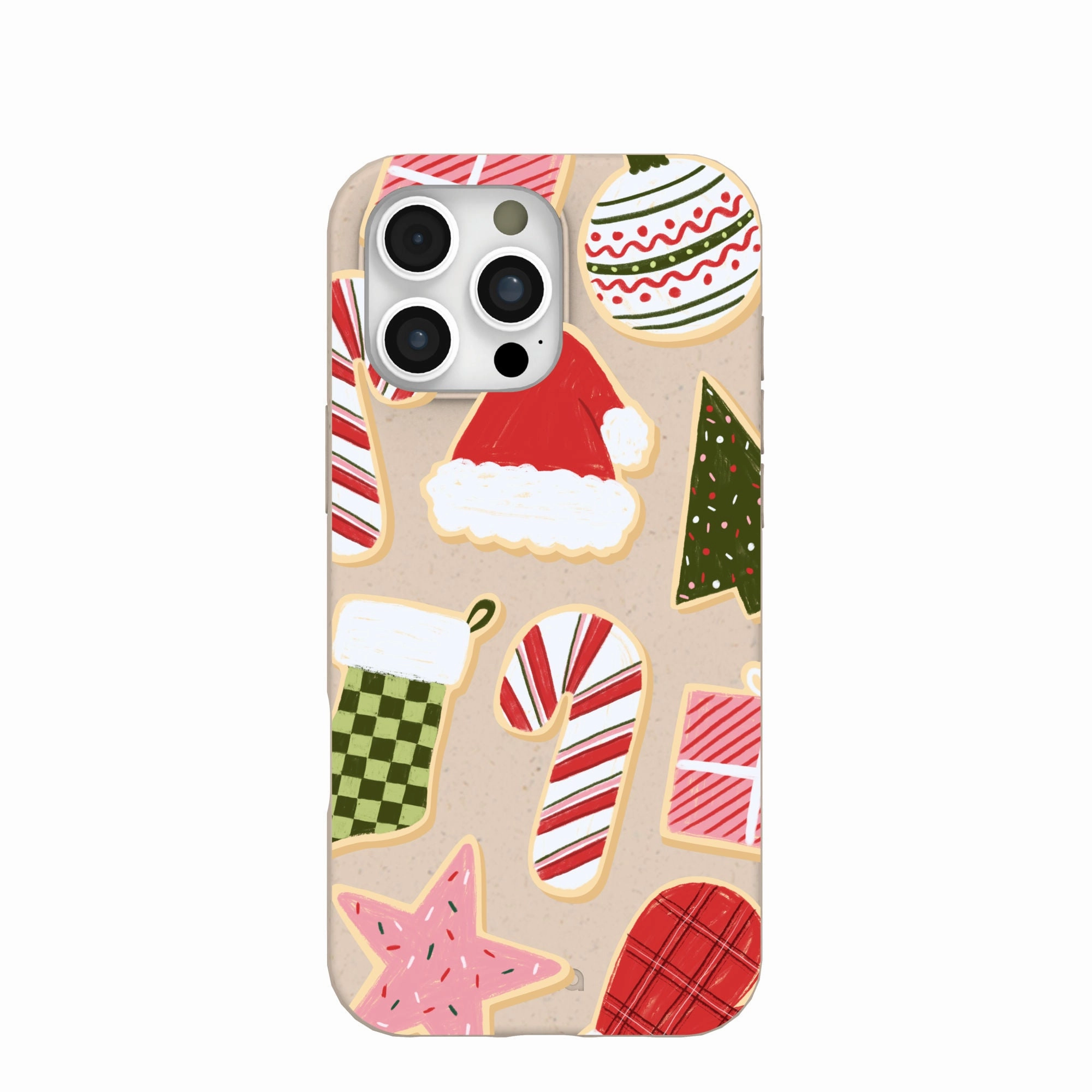 Seashell Festive Cookies iPhone 16 Pro Max Case Rugged Texture Design Polished Finish Texture