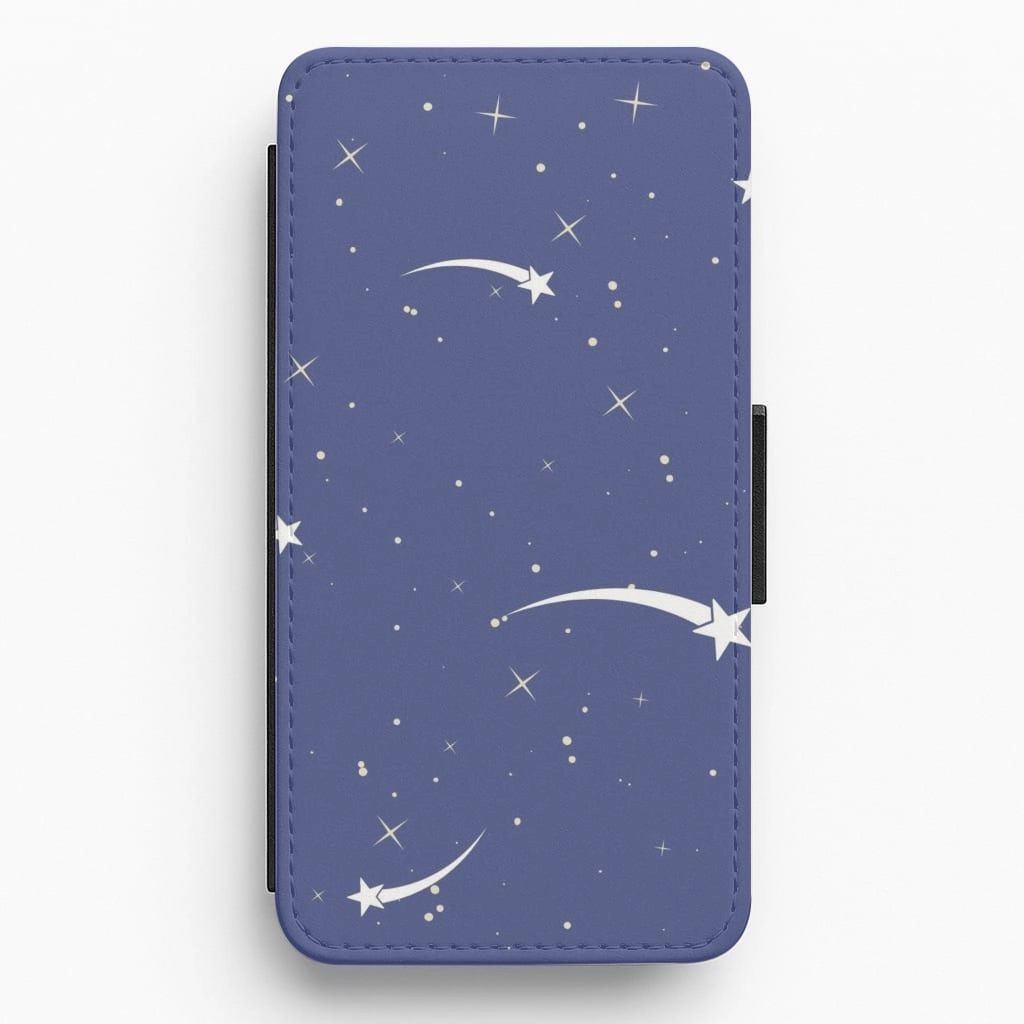 Shooting Star - Space Flip / Wallet Phone Case Fashion Forward slim fit