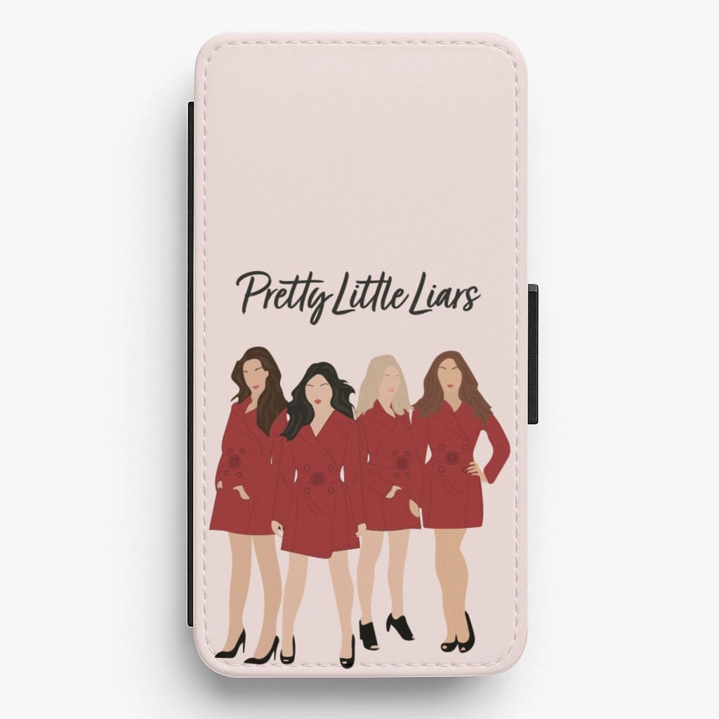 Girls - PLL Flip / Wallet Phone Case Wear resistant Hybrid Edge Finish