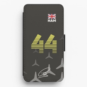 Hamilton - F1 Flip / Wallet Phone Case Matte Texture Layer