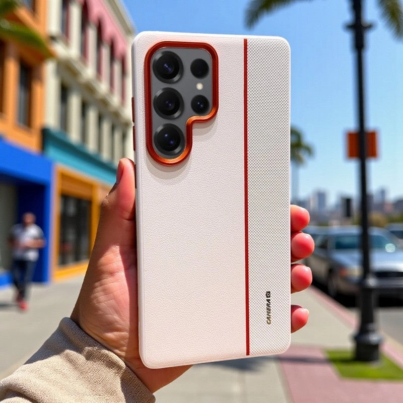 Strong Outline Portable Case Strident Motion Leather Strip Case