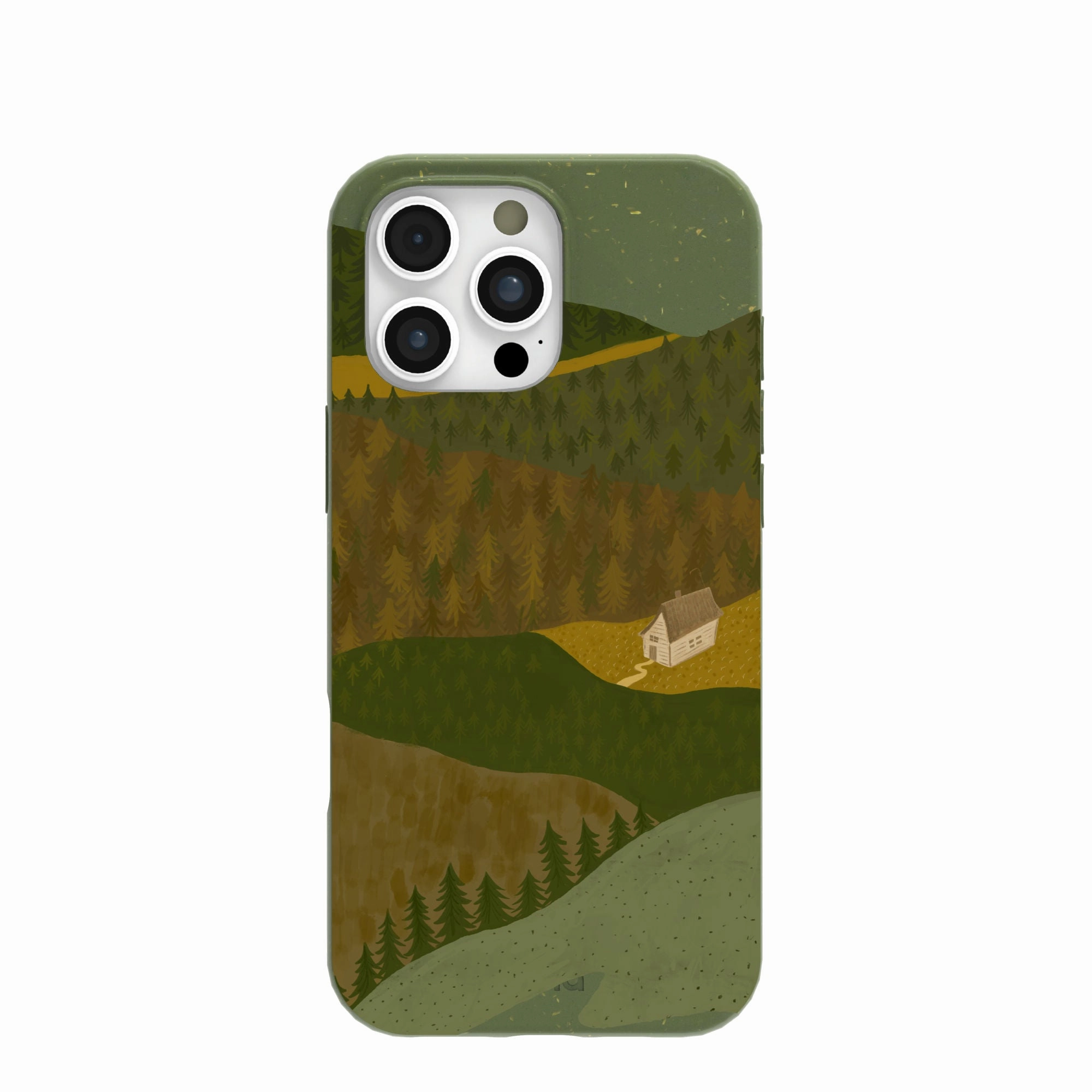 Forest Floor Mountain Nest iPhone 16 Pro Max Case Protective Layer Hybrid Grip Finish