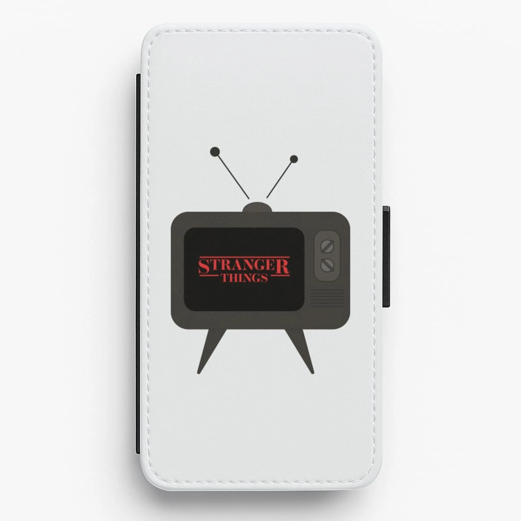 Light Shield Soft Finish Layer Stranger Things TV Flip / Wallet Phone Case