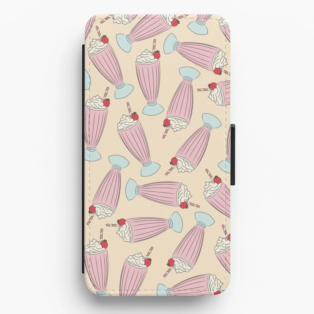 Sundae - Summer Flip / Wallet Phone Case Portable Shield Soft Cushion