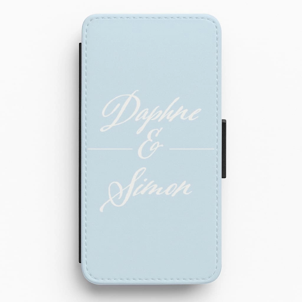 Soft Feel Daphne And Simon - Bridgerton Flip / Wallet Phone Case