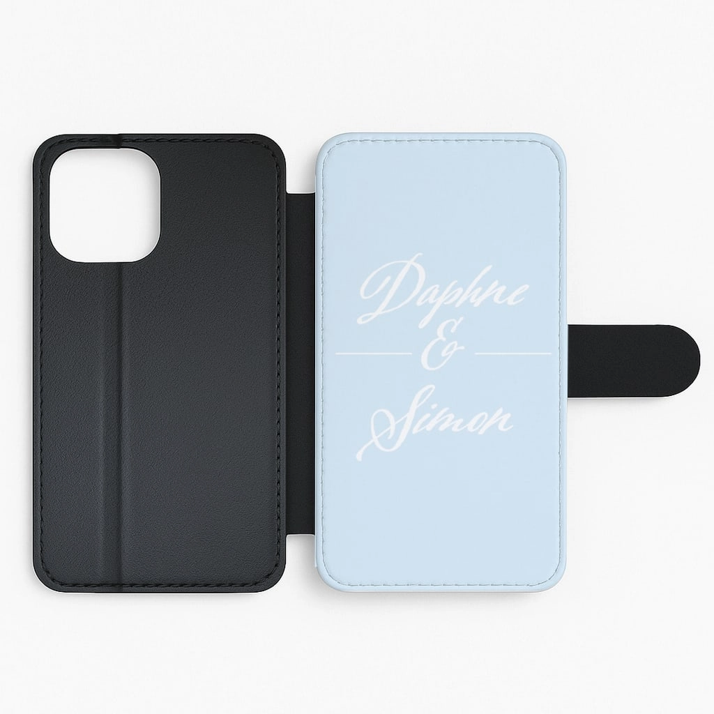 Easy Access Modern Pattern Layer Daphne And Simon - Bridgerton Flip / Wallet Phone Case