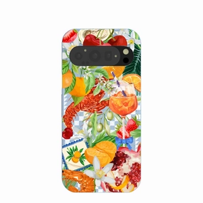 Elegant Surface Powder Blue Mediterranean Summers Google Pixel 9/9 Pro Case