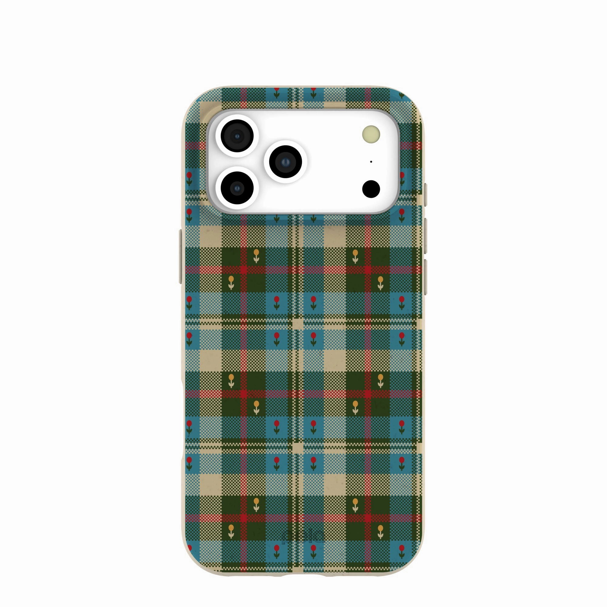 Luxury Surface Layer Office Accessory London Fog Plaid Picnic iPhone 17 Pro Max Case