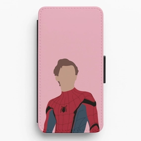 Customizable Option Spiderman Flip / Wallet Phone Case