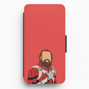 Rugged Build Texture Refined Craftsmanship The Guardian  Flip / Wallet Phone Case