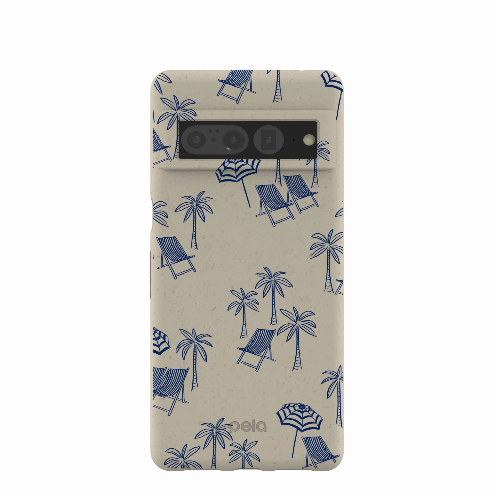 Stylish Edge London Fog Coastal Lounging Google Pixel 7 Pro Case