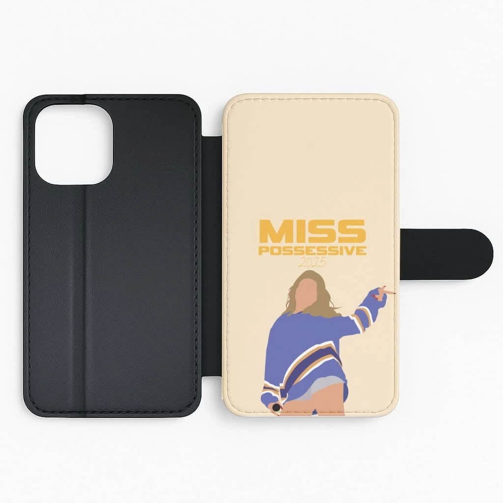 Marble Texture Protective Gear Miss Possessive 25 Flip / Wallet Phone Case