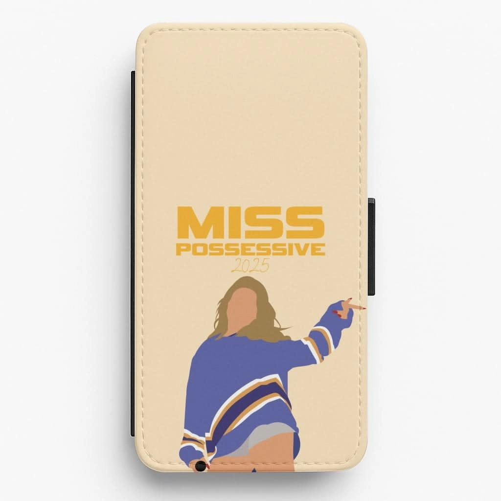 Miss Possessive 25 Flip / Wallet Phone Case Modern Texture Hybrid Texture Design