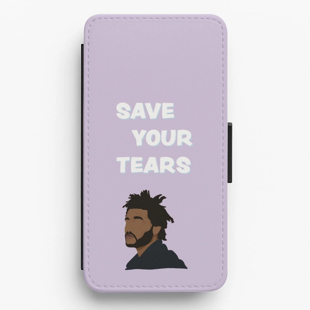 Save Your Tears Flip / Wallet Phone Case Elegant Shield