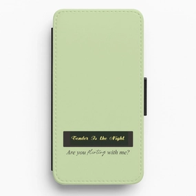 Are You Flirting With Me? Flip / Wallet Phone Case Premium Surface