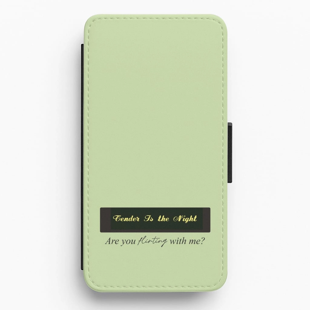 Are You Flirting With Me? Flip / Wallet Phone Case Premium Surface