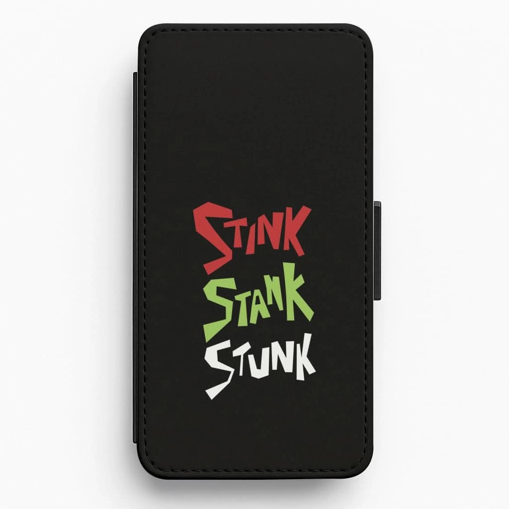 Protective cover Rugged Surface Build Stink, Stunk Flip / Wallet Phone Case