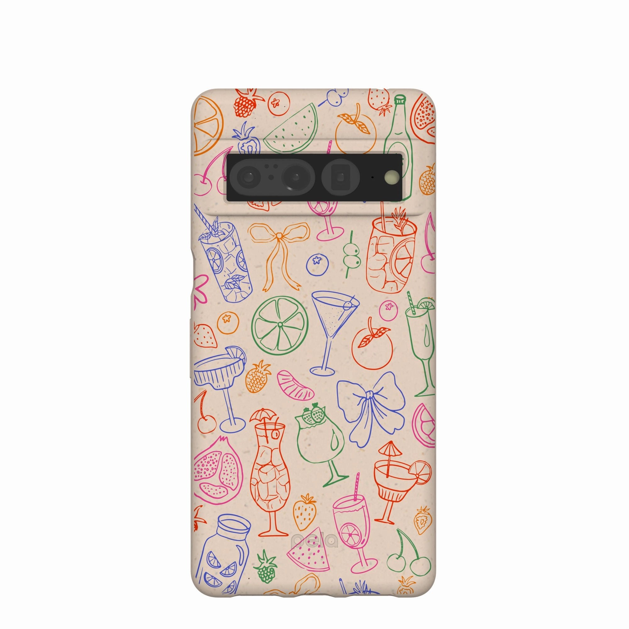 Seashell Happy Hour Google Pixel 7 Pro Case Matte Shield Layer