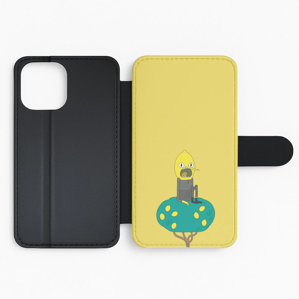 Earl Of Lemongrab Flip / Wallet Phone Case Hybrid Grip