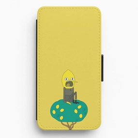 Earl Of Lemongrab Flip / Wallet Phone Case Anti Shock Tough Frame