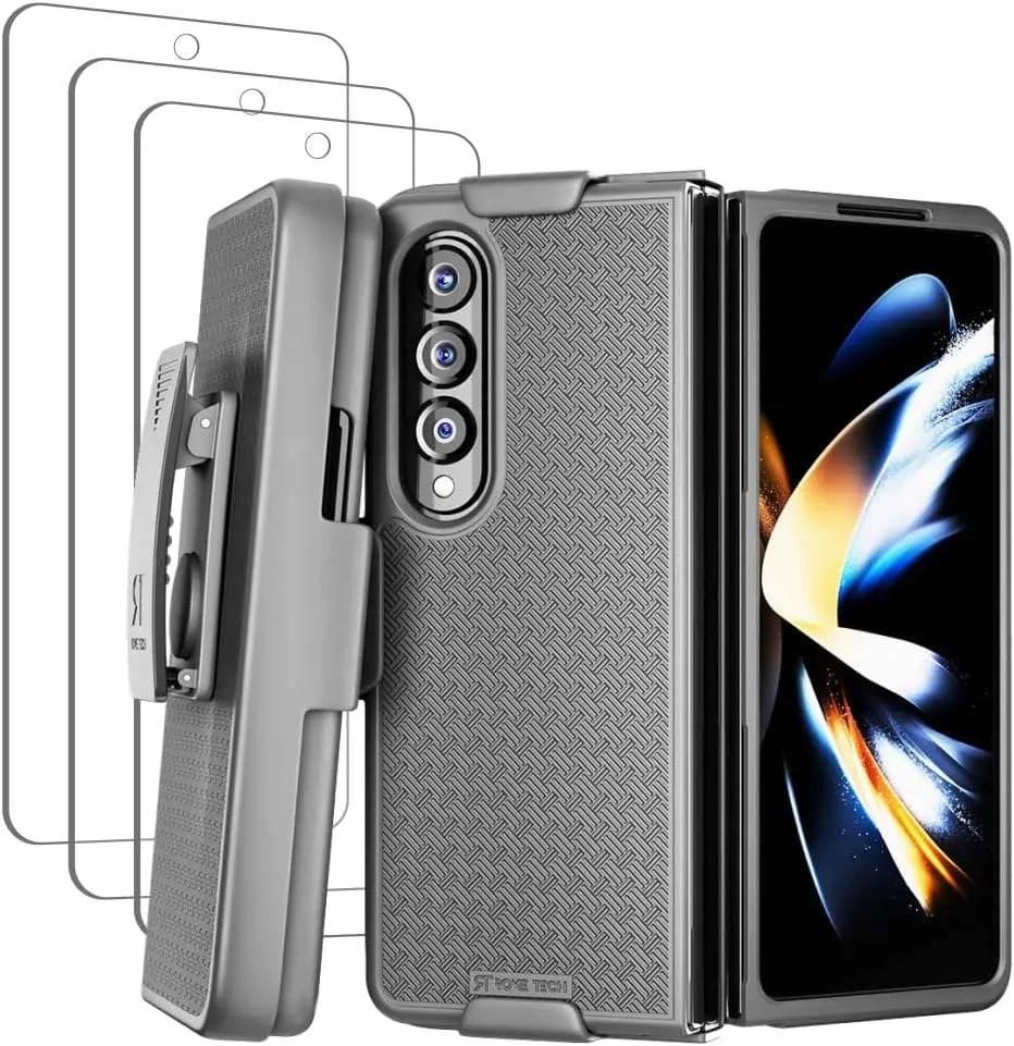 Samsung Galaxy Z Fold 4 Belt Clip Holster Phone Case Soft Touching