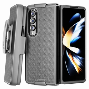 Samsung Galaxy Z Fold 4 Belt Clip Holster Phone Case Durable Finish Compact Grip