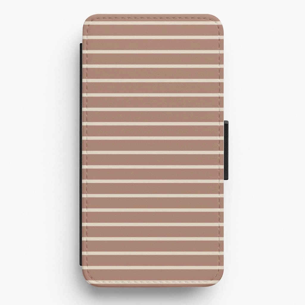 Soft Shield Stylish Touch Soul Stripes Flip / Wallet Phone Case