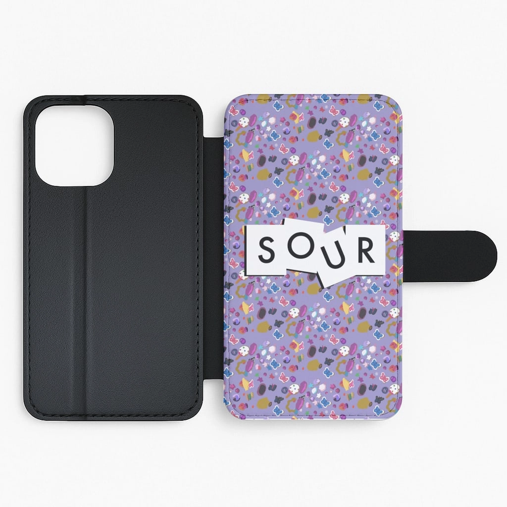 Sour Pattern - Olivia Flip / Wallet Phone Case Smooth Pattern