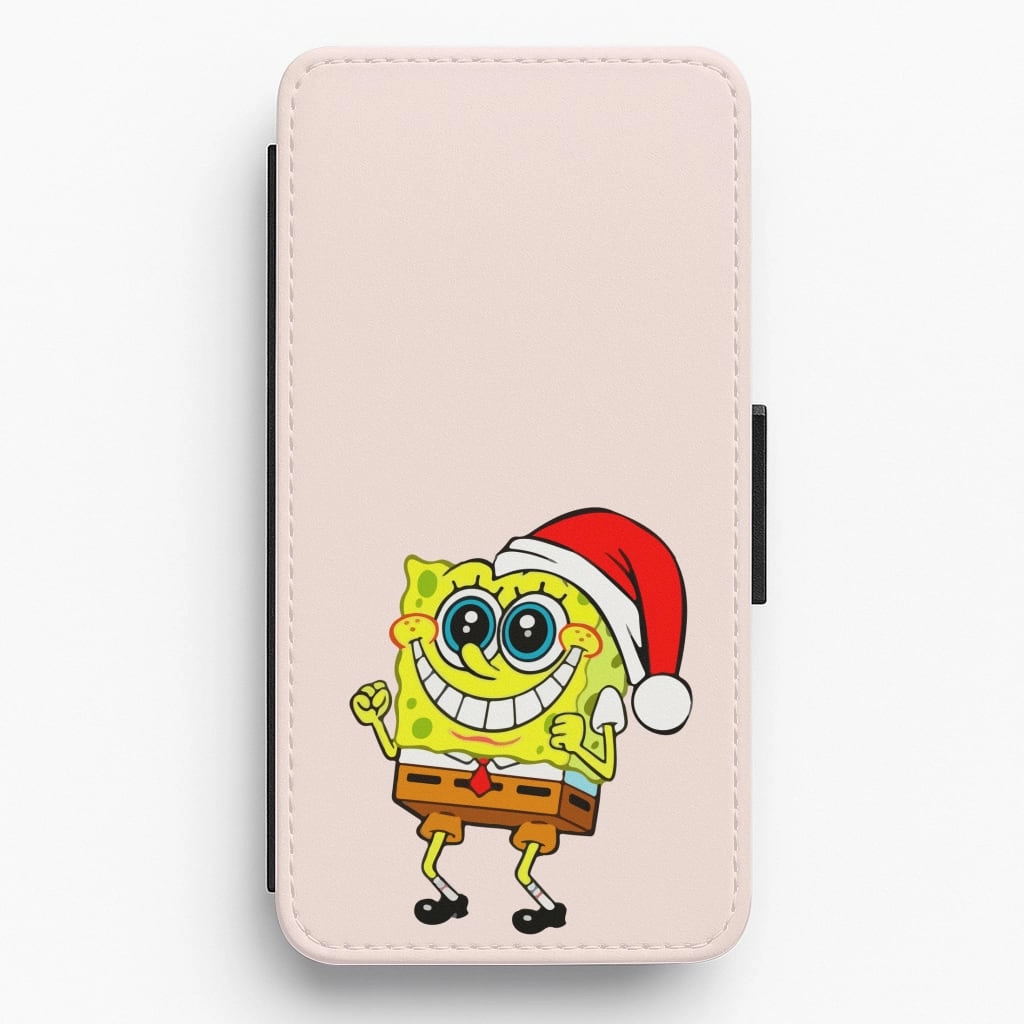Matte Coating Student Friendly Sponge - Christmas Flip / Wallet Phone Case