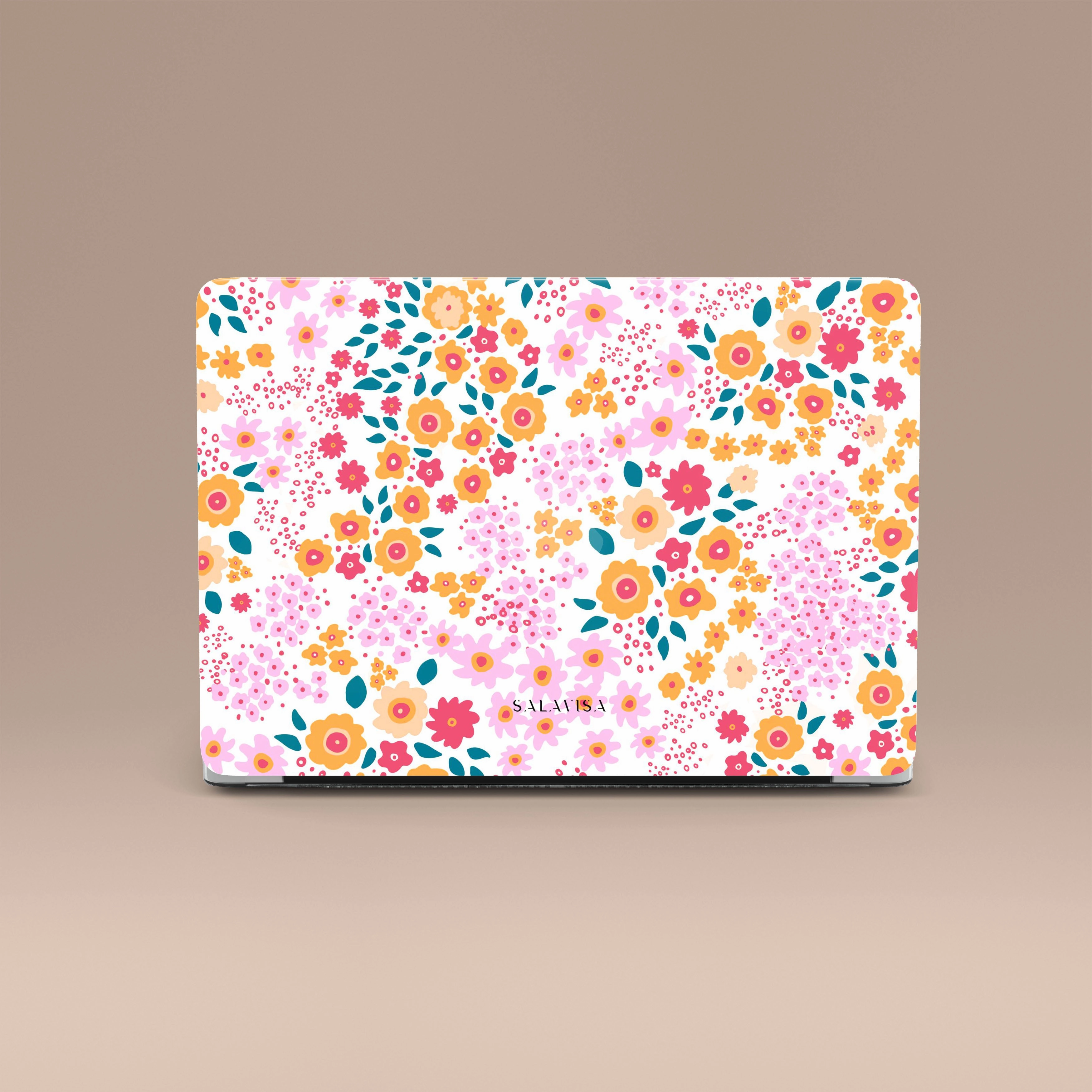 Bold Look Elegant Finish Spring Ditsy MacBook Case