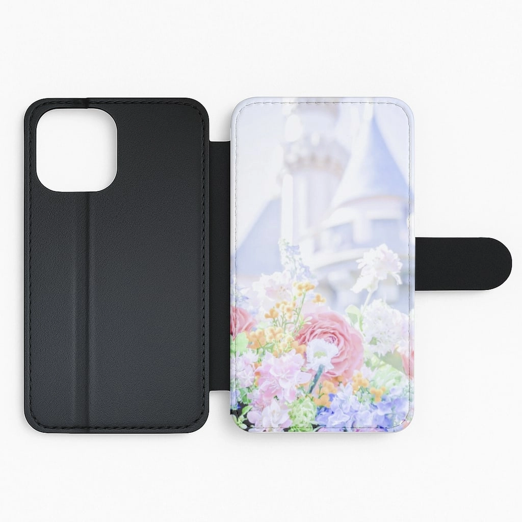 Springtime Disney Flip / Wallet Phone Case Luxury Detail Texture Refined Style