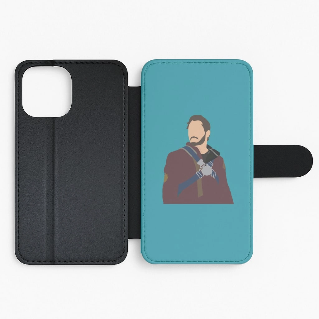 Durable Finish Modern Aesthetic Star Lord - GOTG Flip / Wallet Phone Case