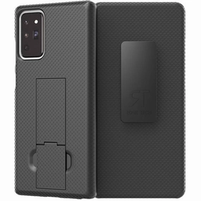 Printed Artwork Flexible Pattern Texture Samsung Galaxy Note 20 5G Belt Clip Holster Phone Case (Style 2)