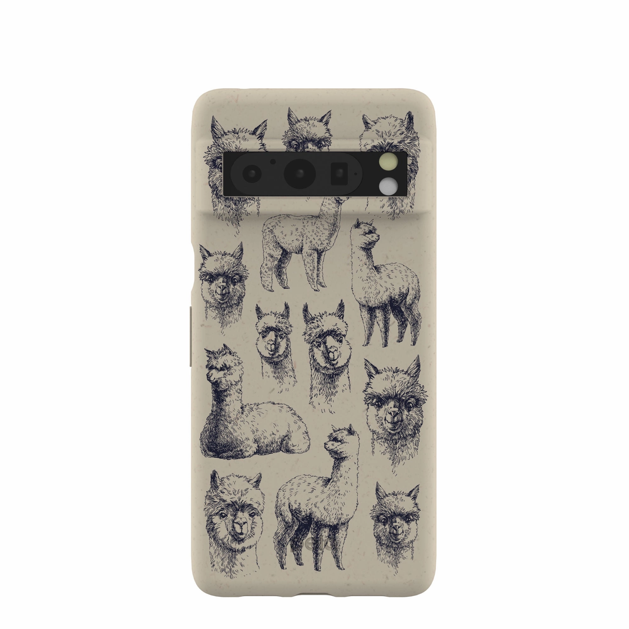 Stylish Aesthetic London Fog Spitting Llama Google Pixel 8 Pro Case
