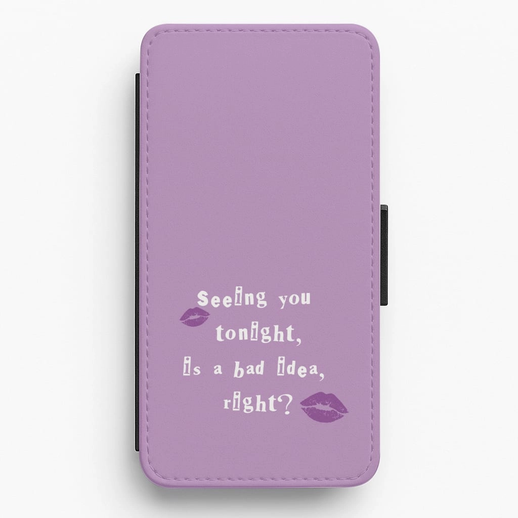 Seeing You Tonight - Olivia Flip / Wallet Phone Case Impact Resistant